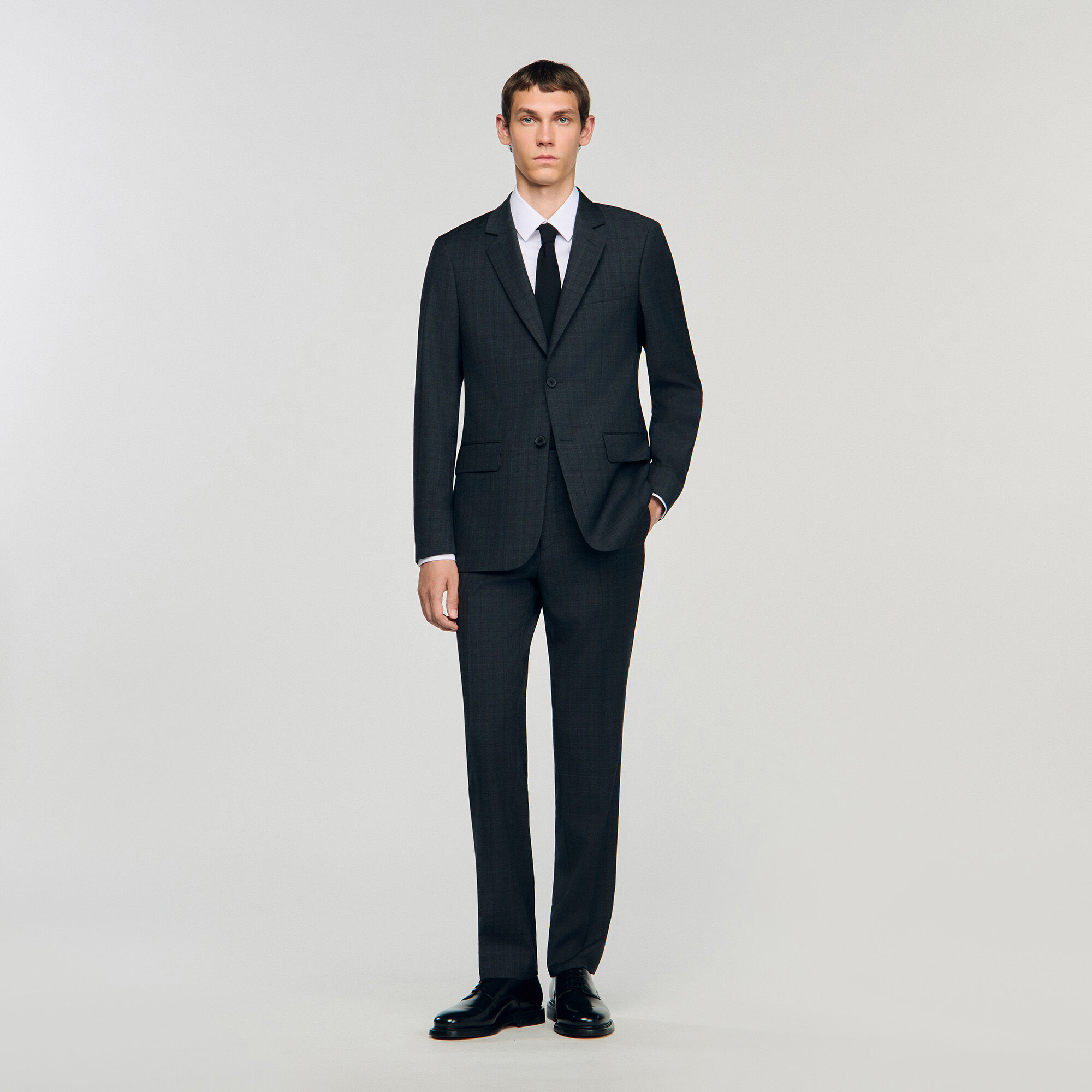 Veste de costume en laine classique