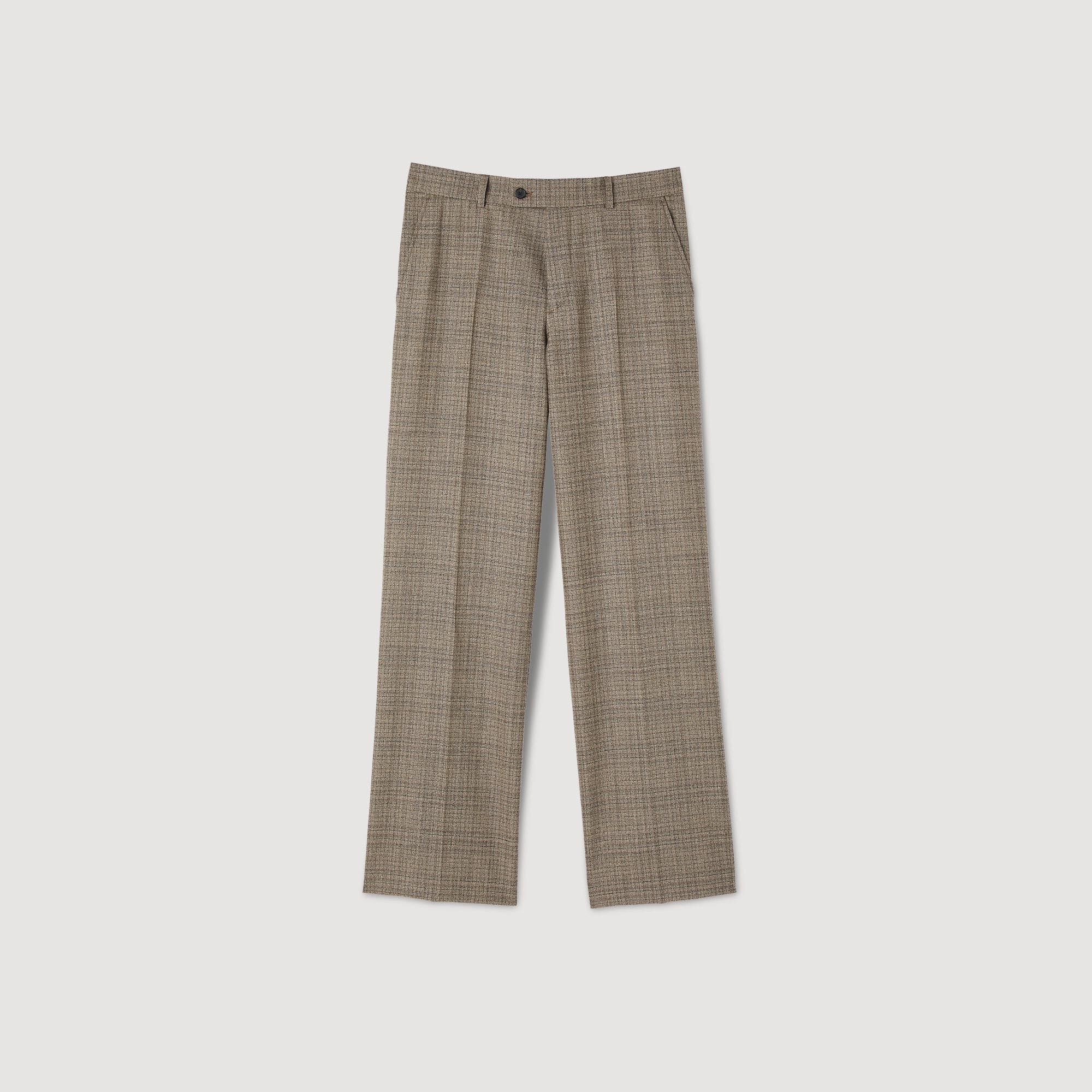 Pantalon de costume en laine