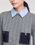Pull court en laine et cachemire