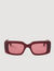 Lunettes de soleil &agrave; logo