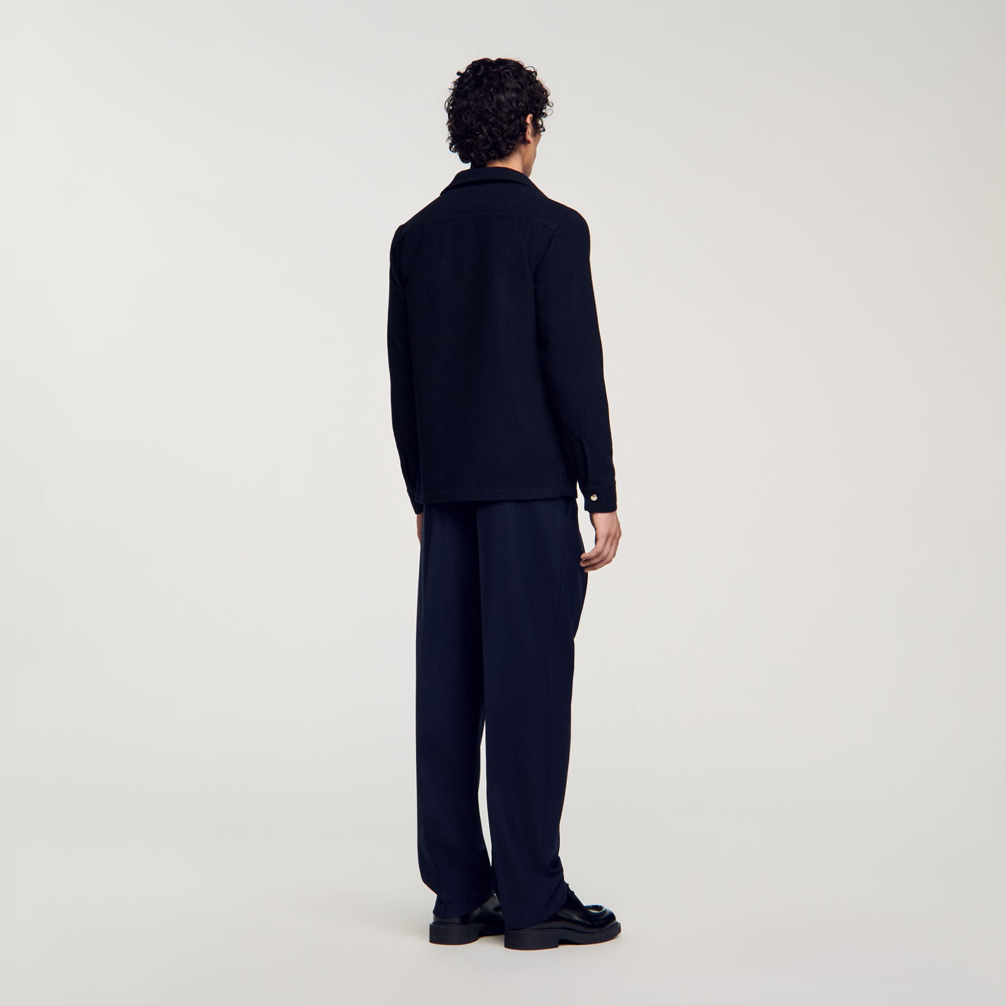 Surchemise en laine - Homme | Sandro Paris