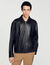 Blouson en cuir d'agneau