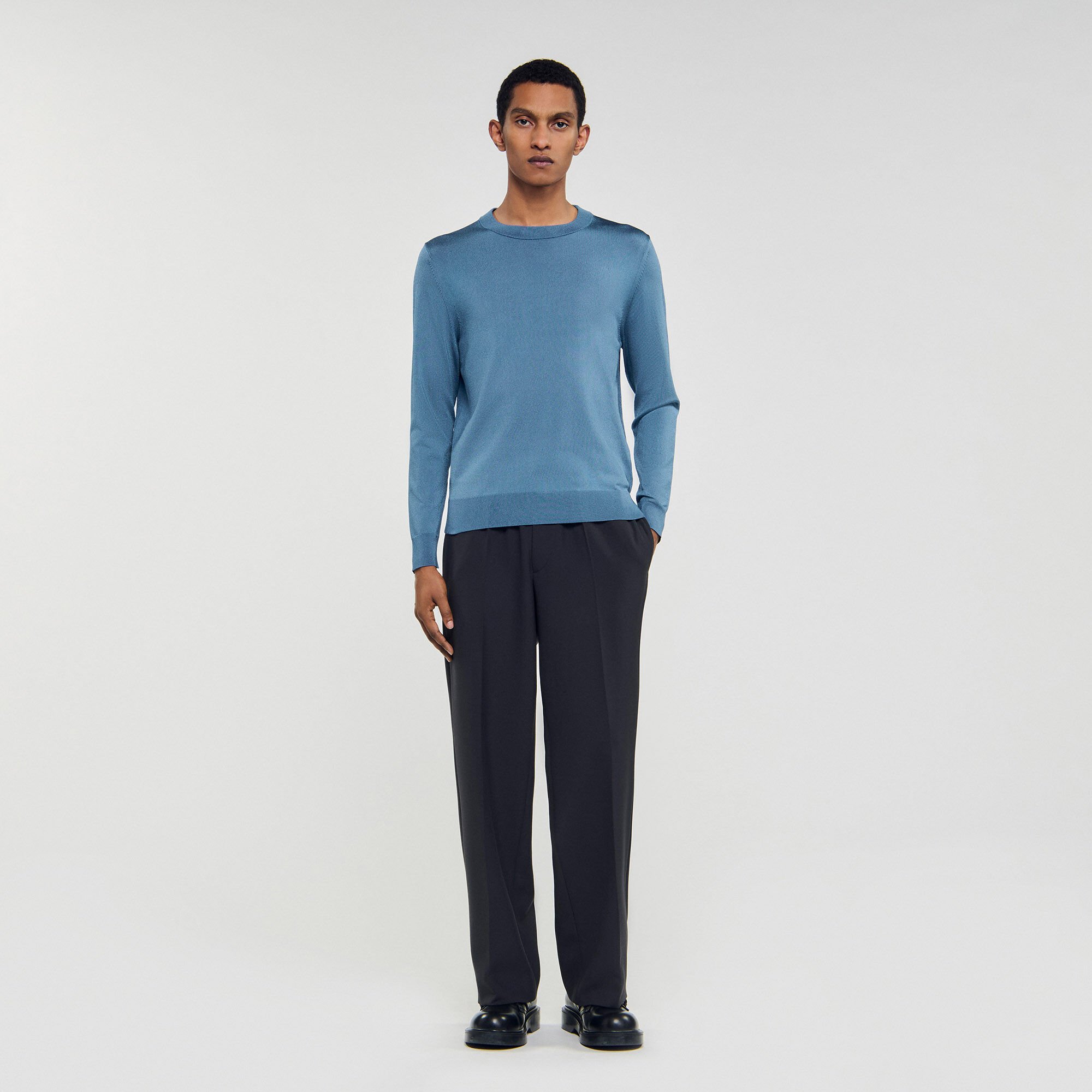 Pull en maille fine