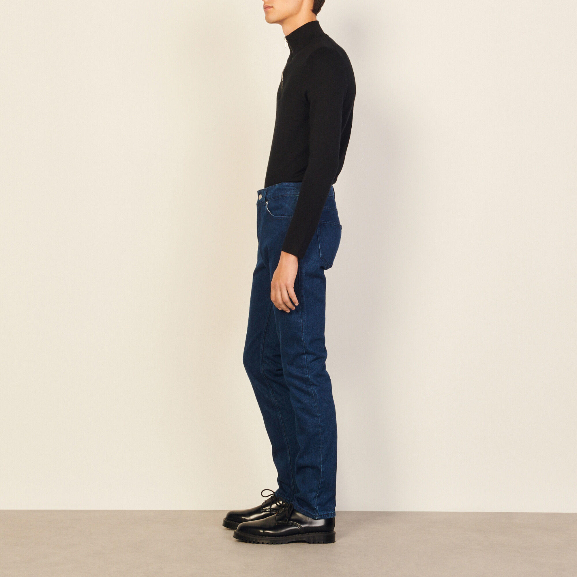 Jean brut en coton