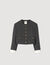 Veste de tailleur strassée
