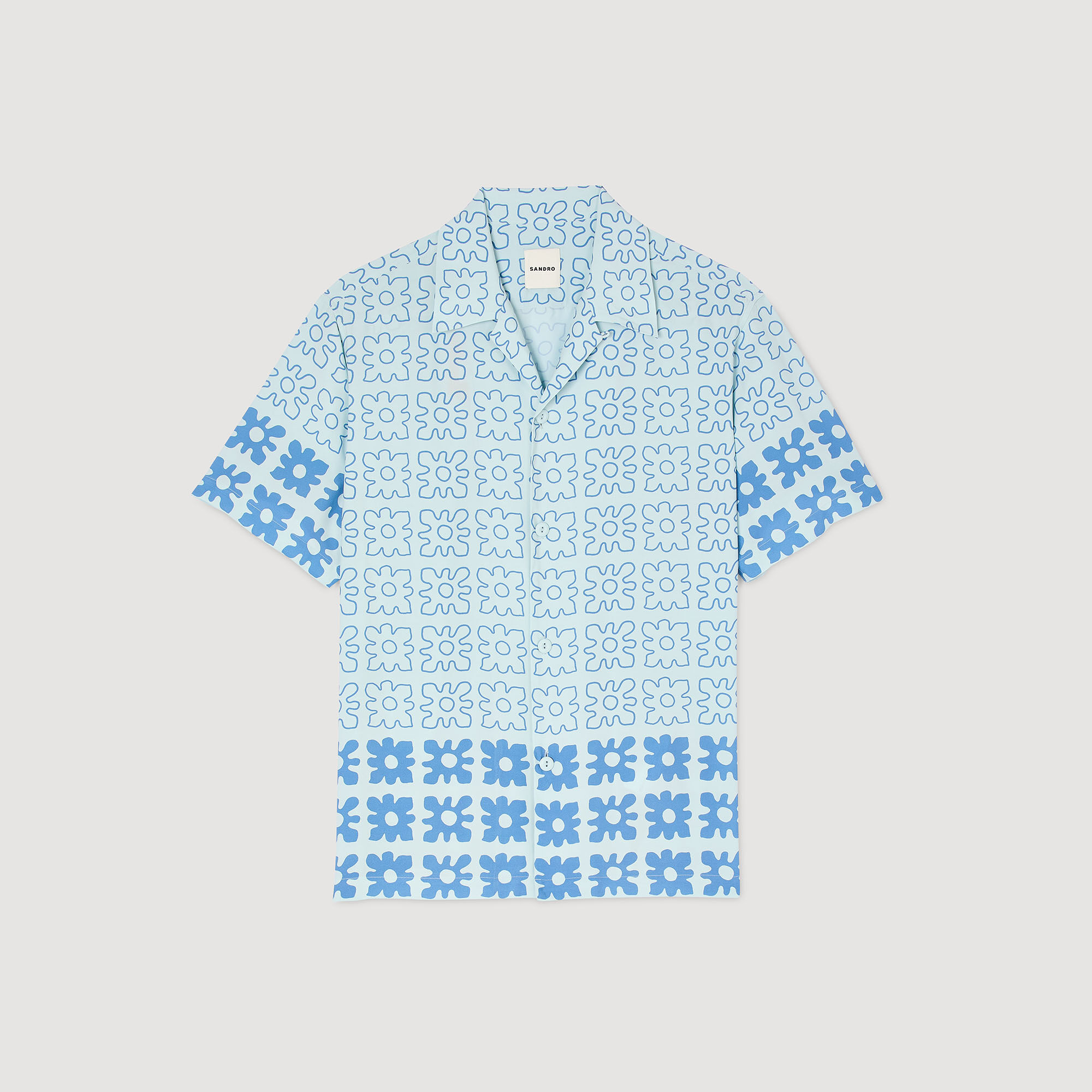 Chemise à imprimé fleuri