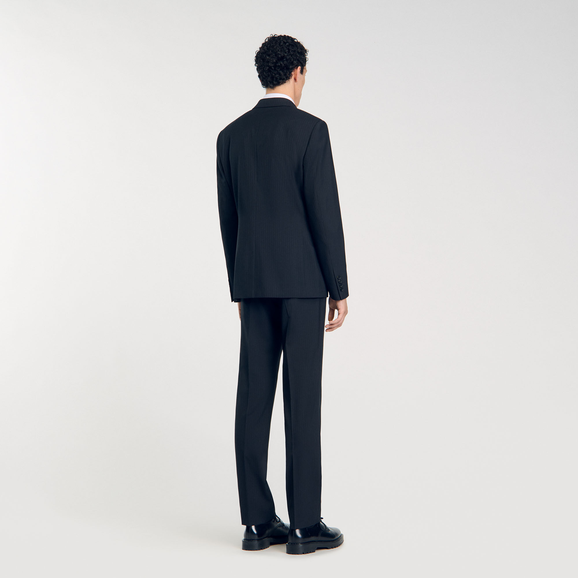 Veste de costume à rayures