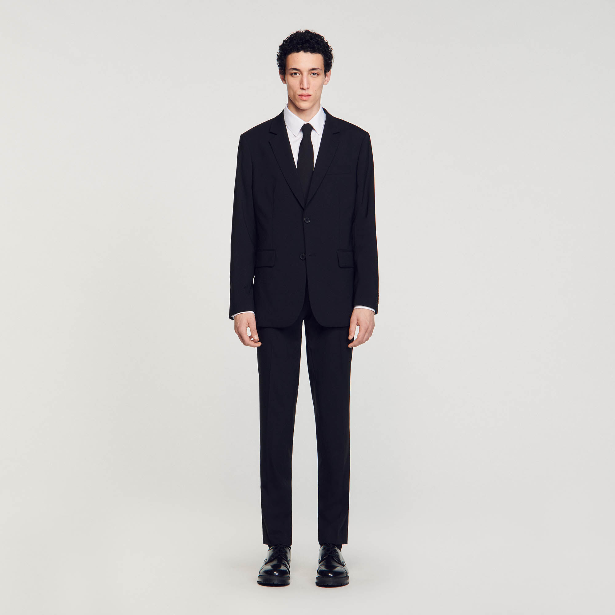 Veste de costume en laine vierge
