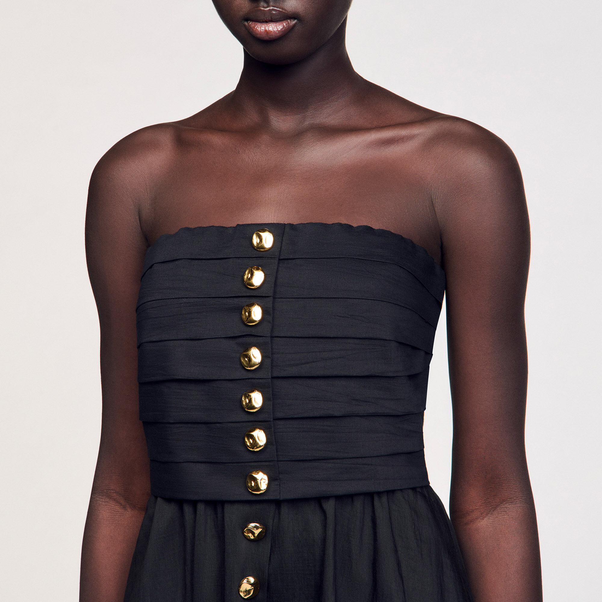 Robe longue bustier