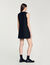 Robe courte en tweed