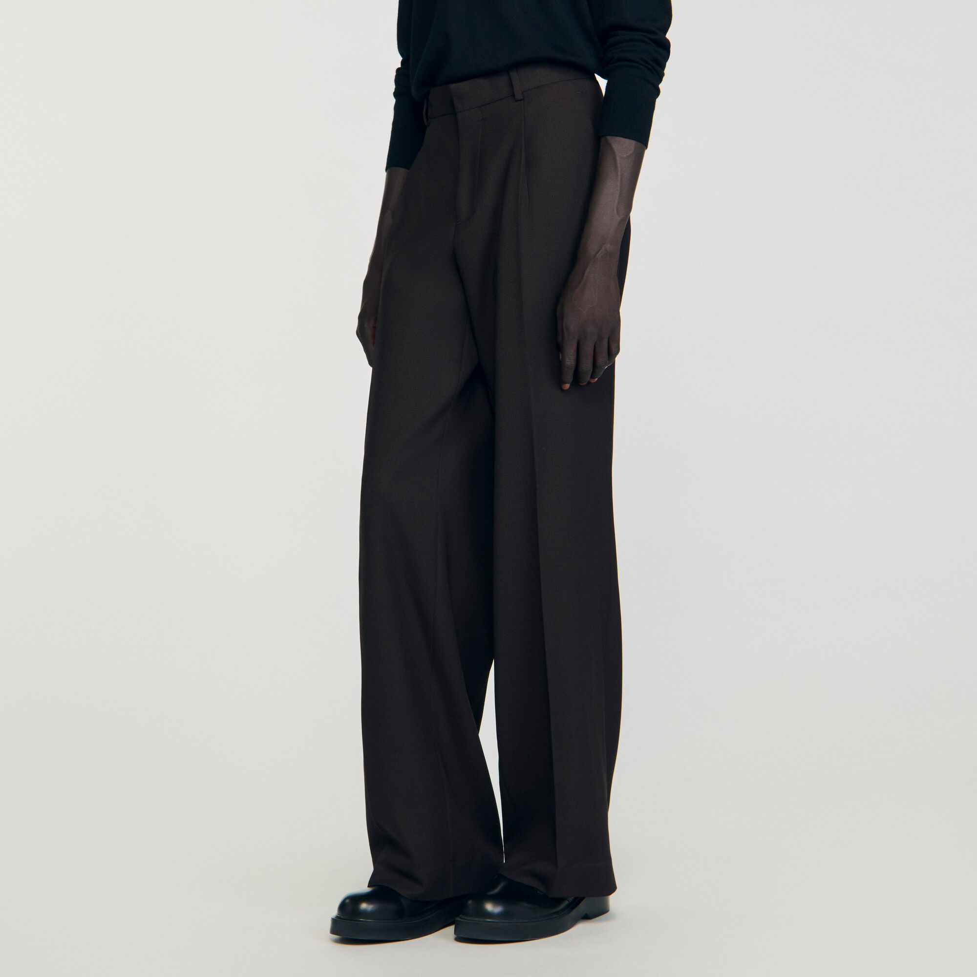 Pantalon de costume droit