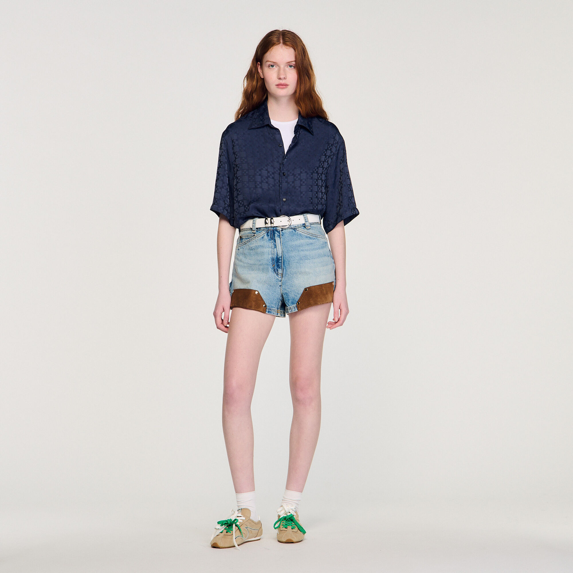 Chemise fluide square Cross