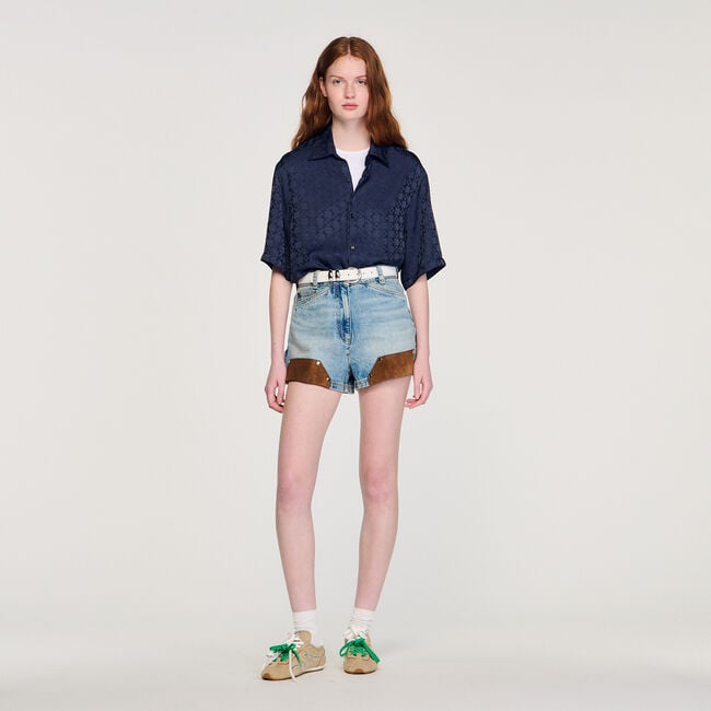 Chemise fluide square Cross
