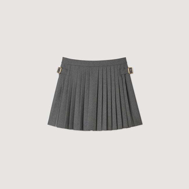 Jupe short à plis