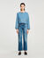 Blouson en denim strassé