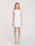Robe courte galon strass