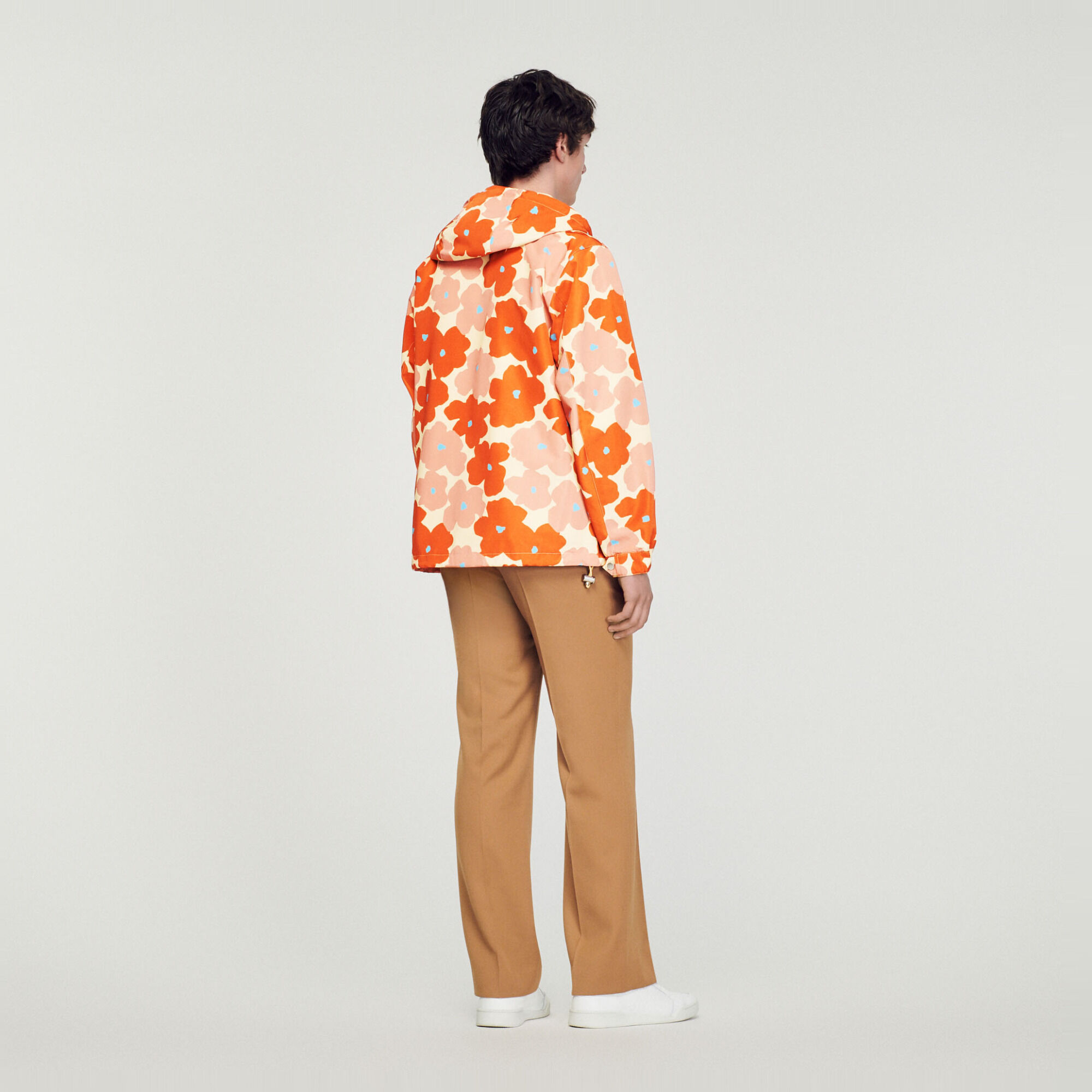 Blouson imprimé fleurs