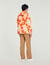 Blouson imprimé fleurs