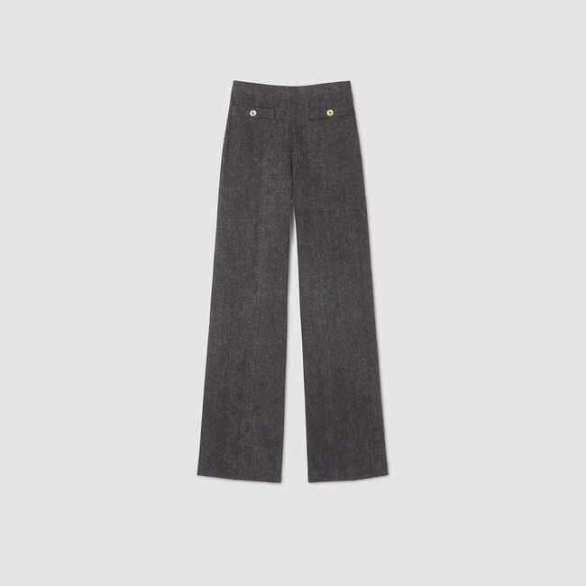 Pantalon taille haute