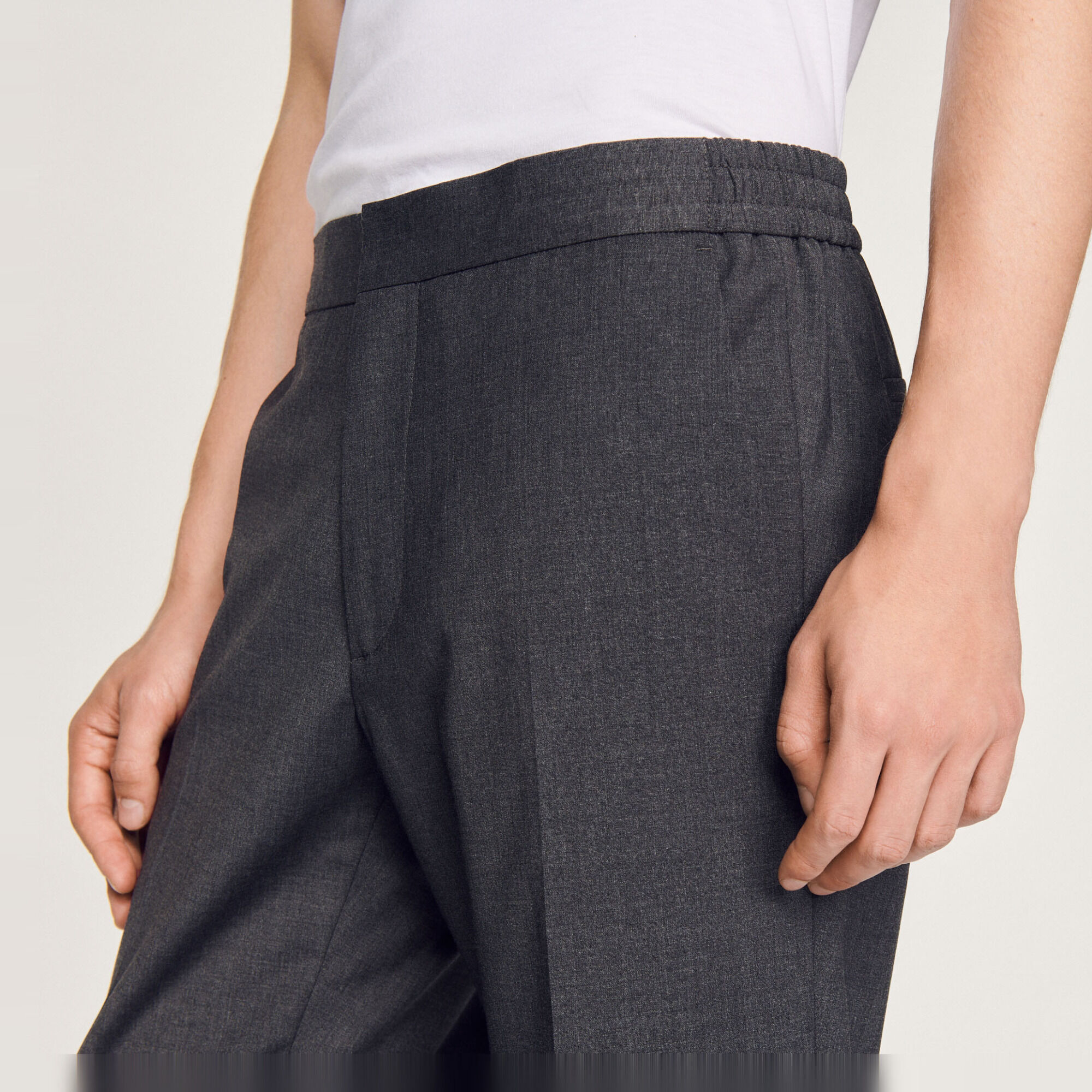 Pantalon en laine vierge