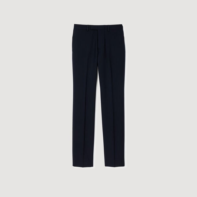 Pantalon de costume en laine