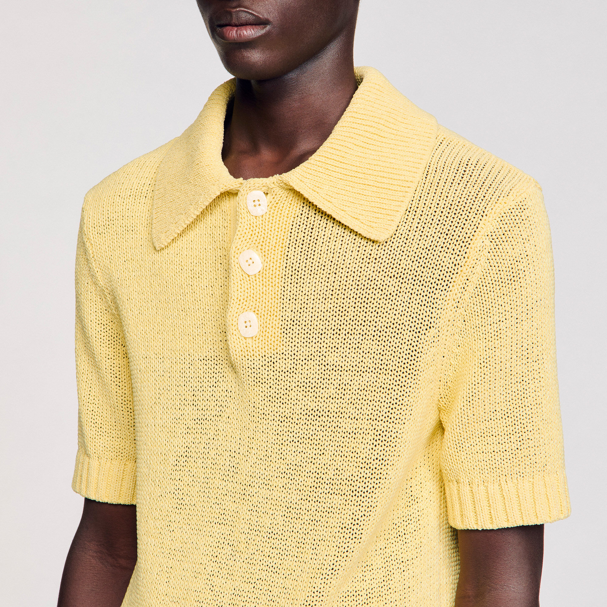 Polo en maille