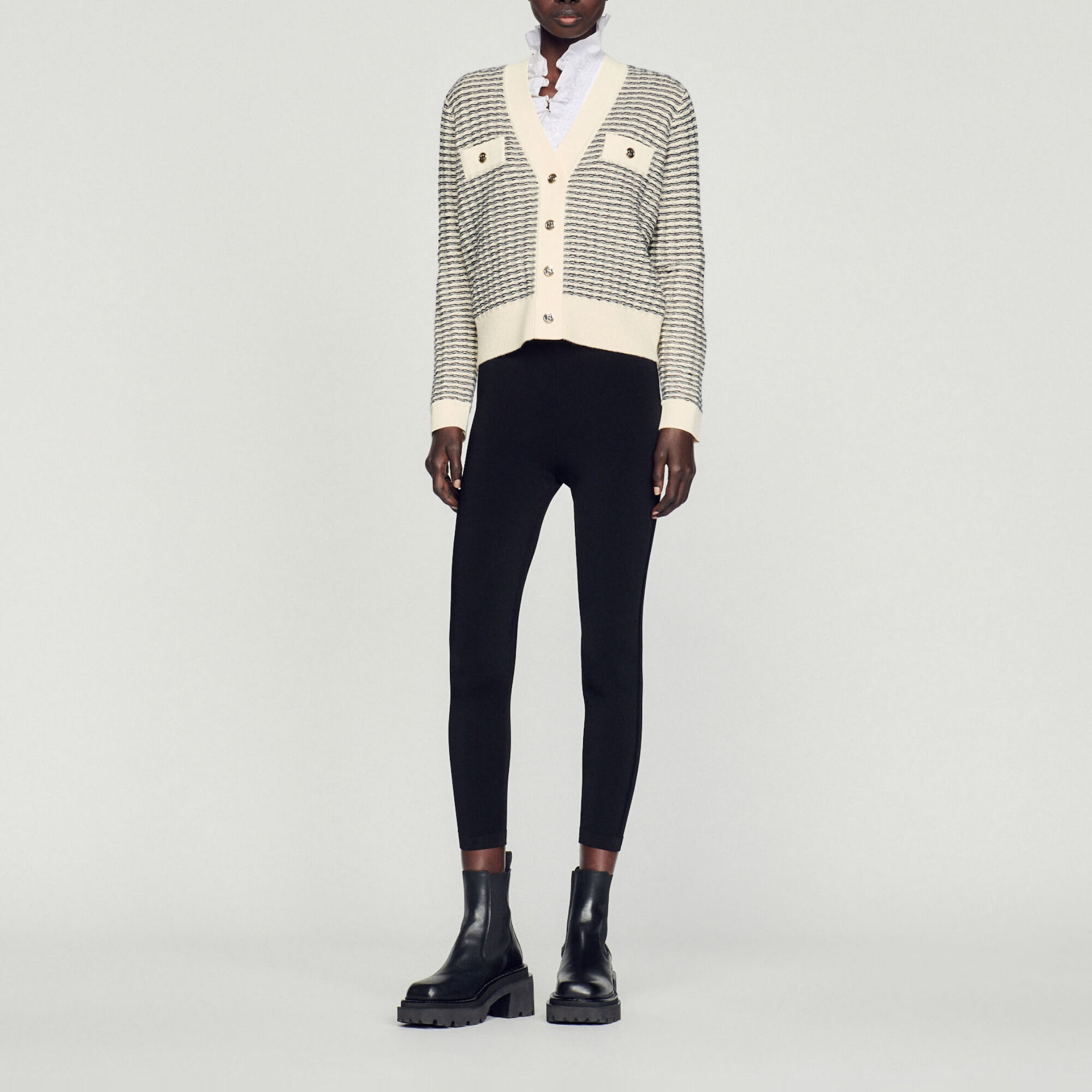 Sandro gilet femme clearance