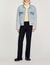 Blouson en denim molletonné