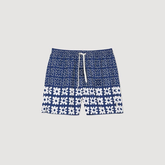 Maillot de bain à imprimé fleuri
