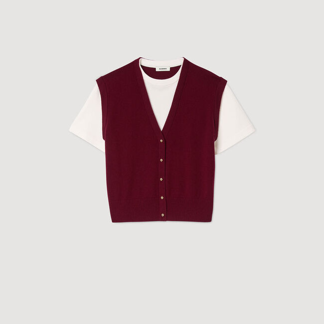 Pull bicolore