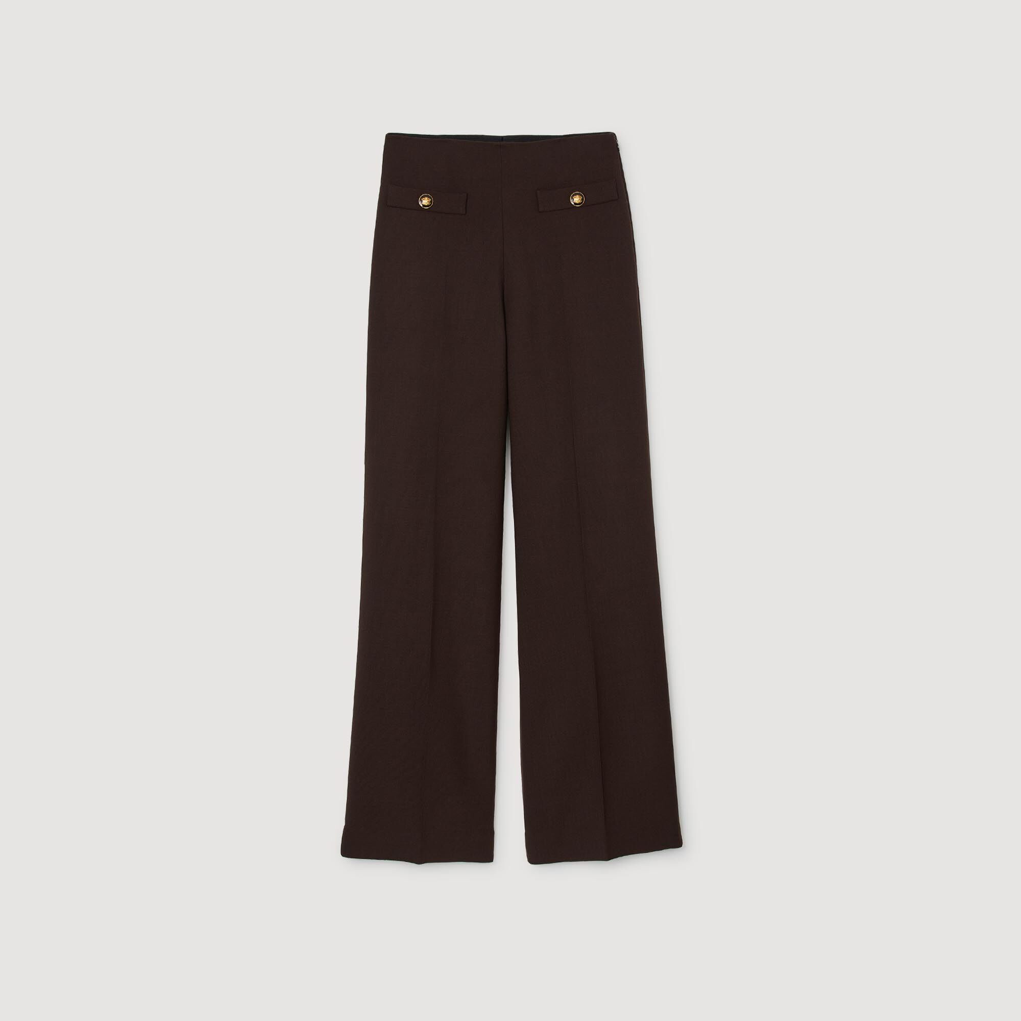 Pantalon évasé 
