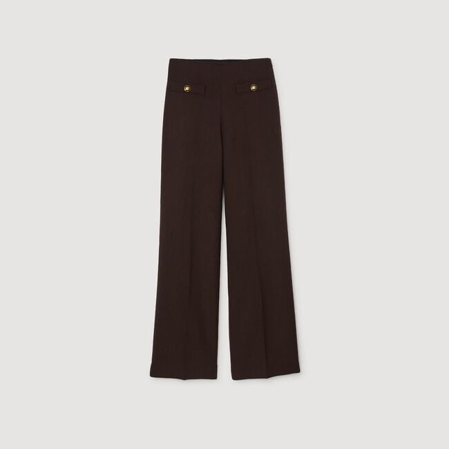 Pantalon évasé 