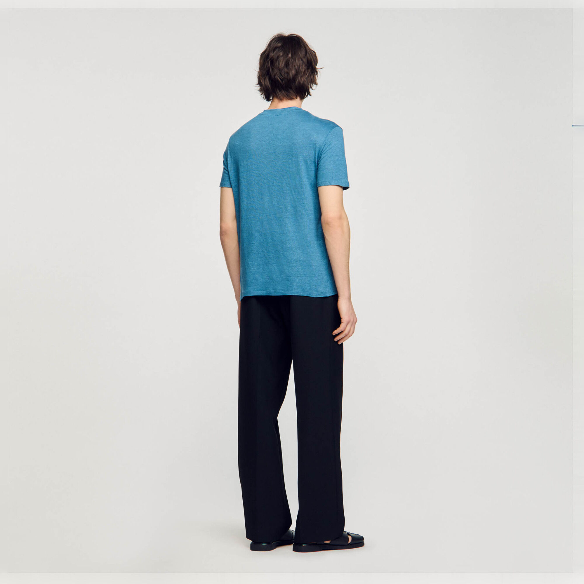 T-shirt en lin certifi&eacute;