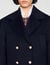 Manteau long oversize double face
