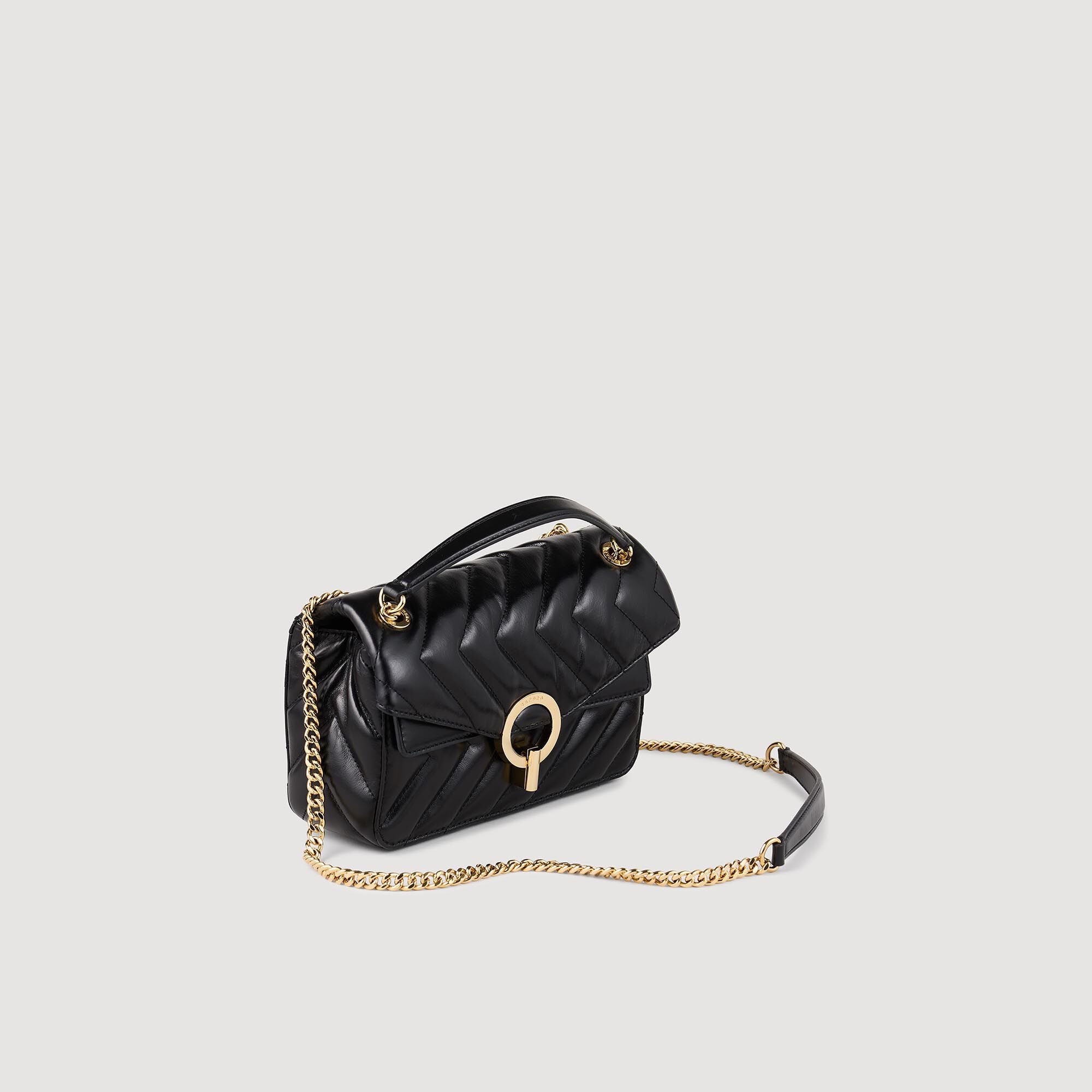 Petit sac Yza en cuir lisse