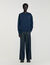 Sweat oversize à patch en cuir