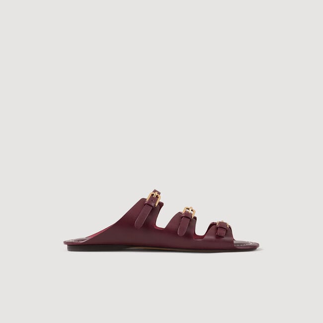 Sandales en cuir