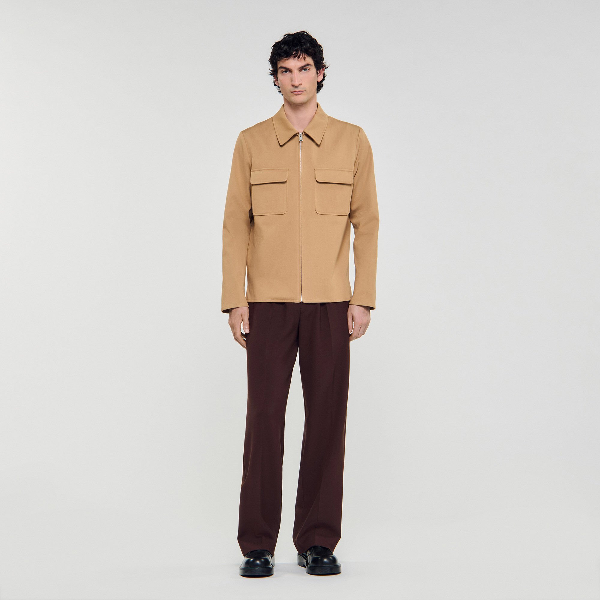 Blouson zippé