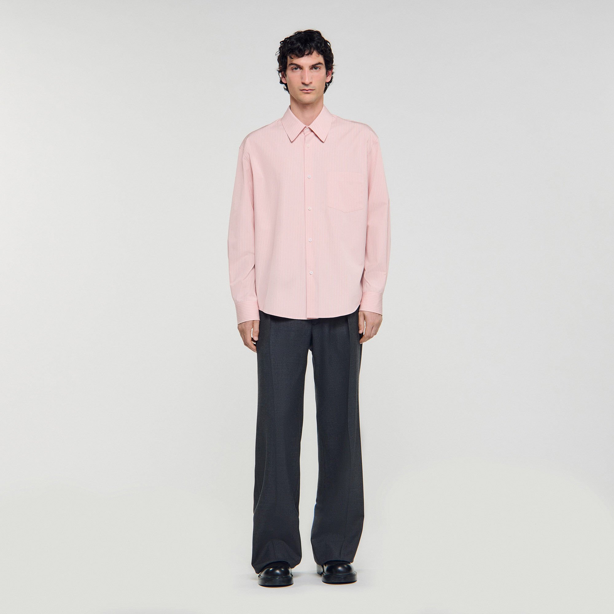 Chemise à rayures