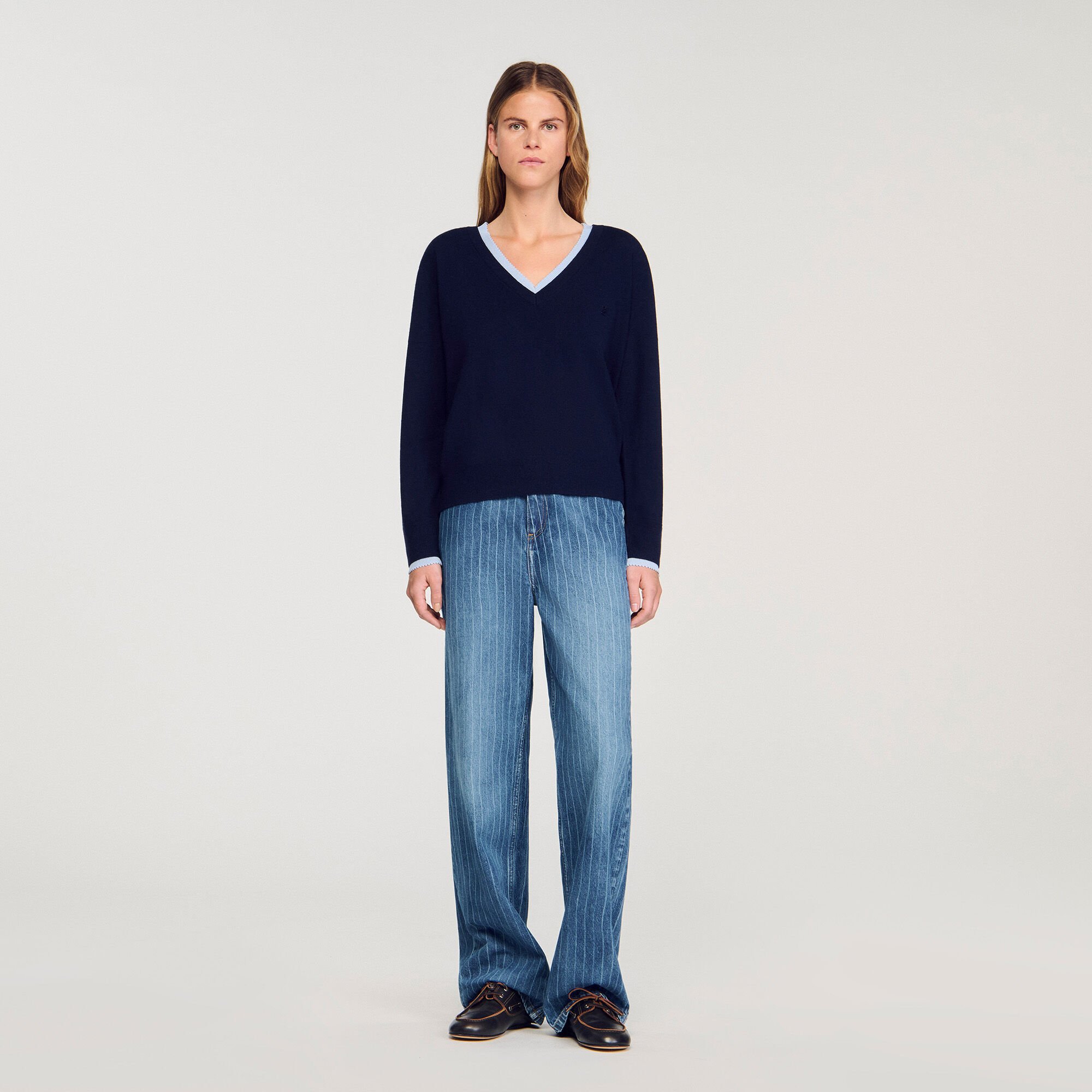 Pull en laine et cachemire