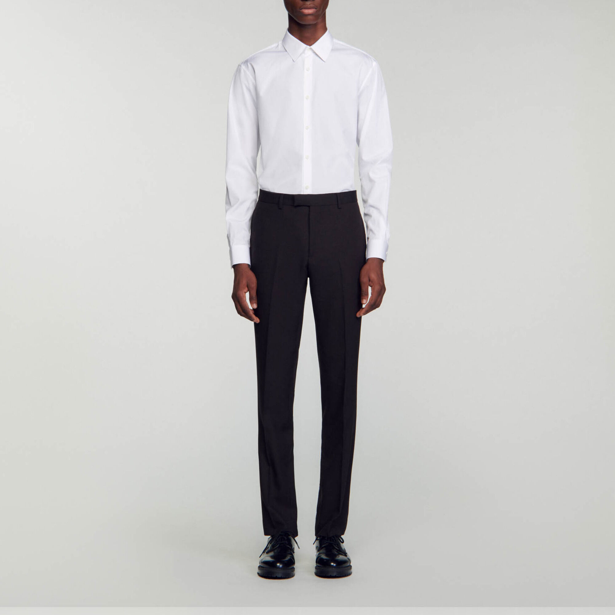 Pantalon de costume en laine