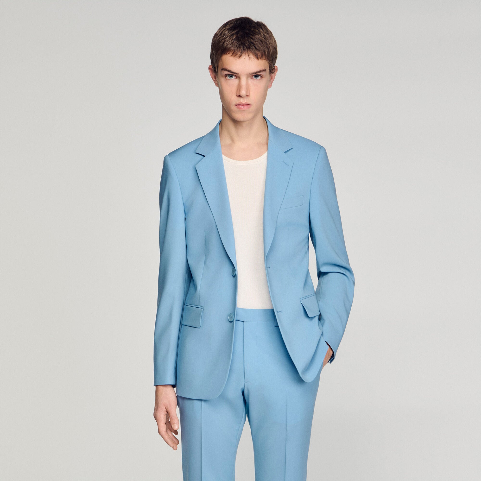 Veste de costume en laine 