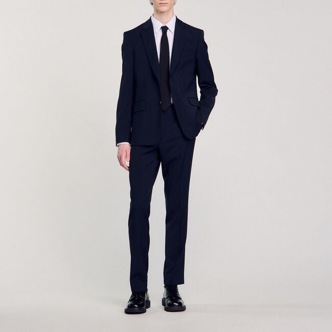 Veste de costume en laine