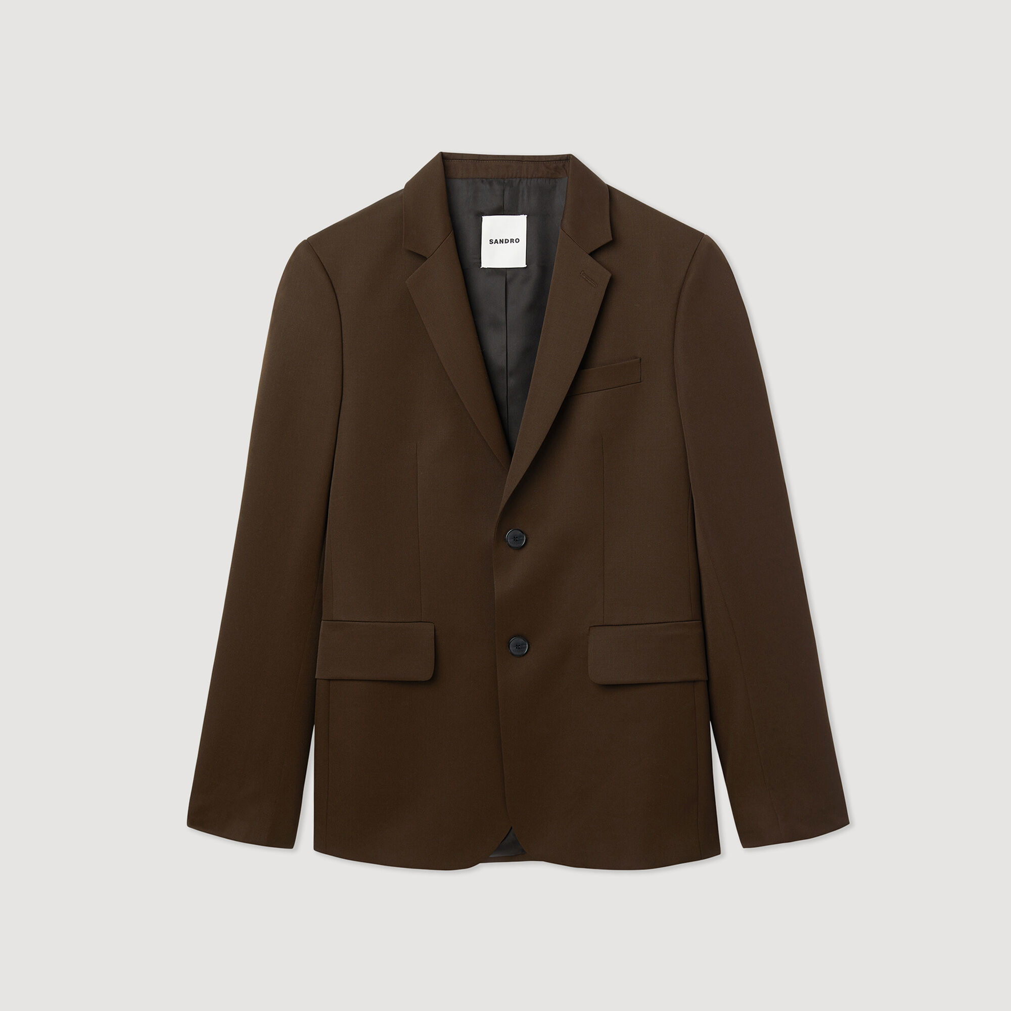 Veste de costume en laine vierge