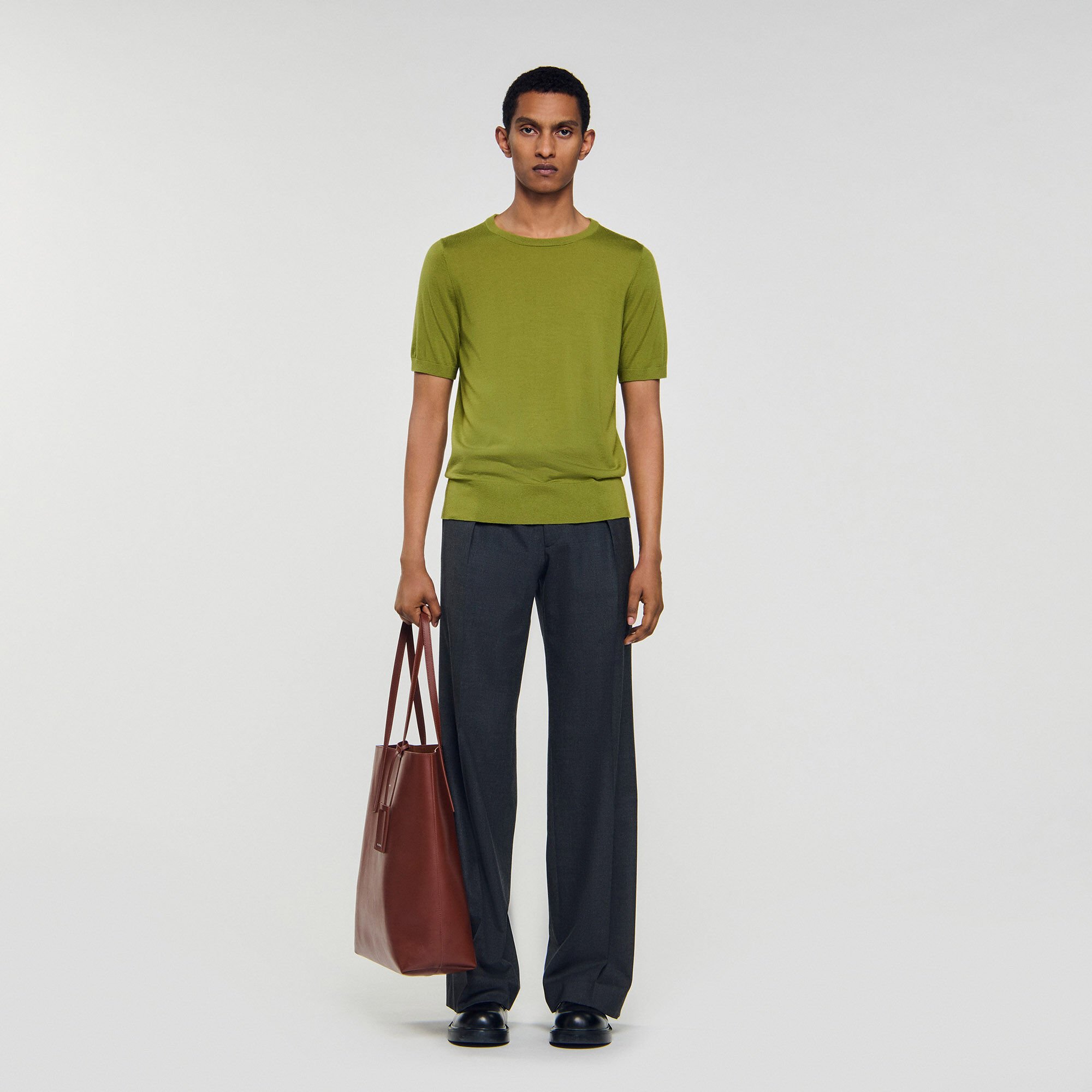 T-shirt en maille fluide