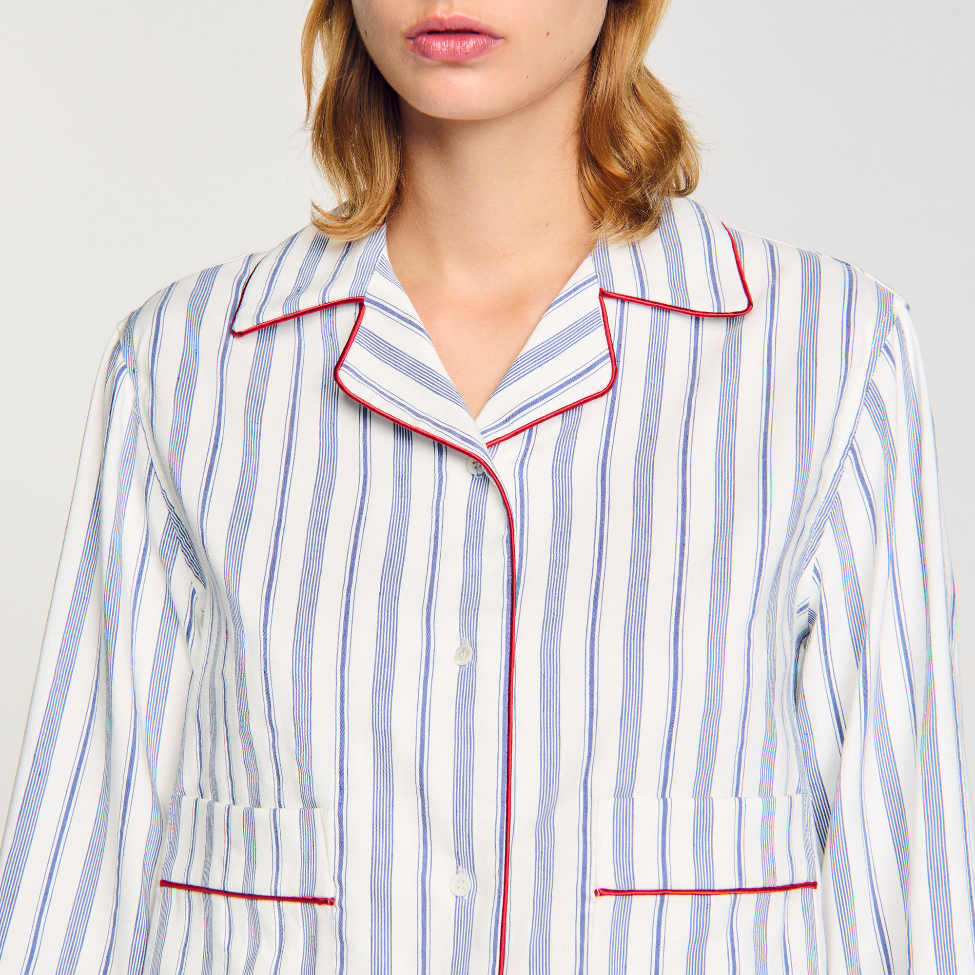 Chemise à rayures