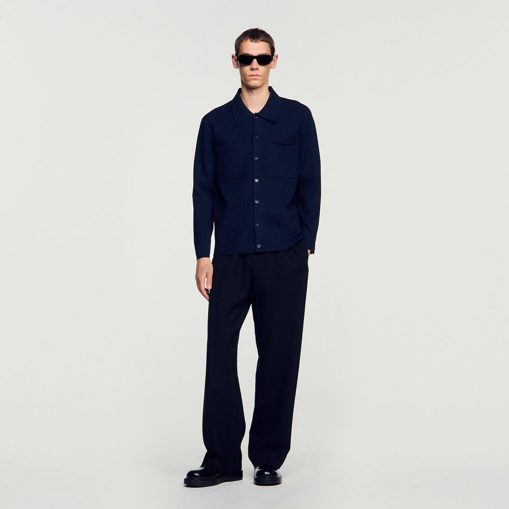 Sandro Cardigan veste – Marine