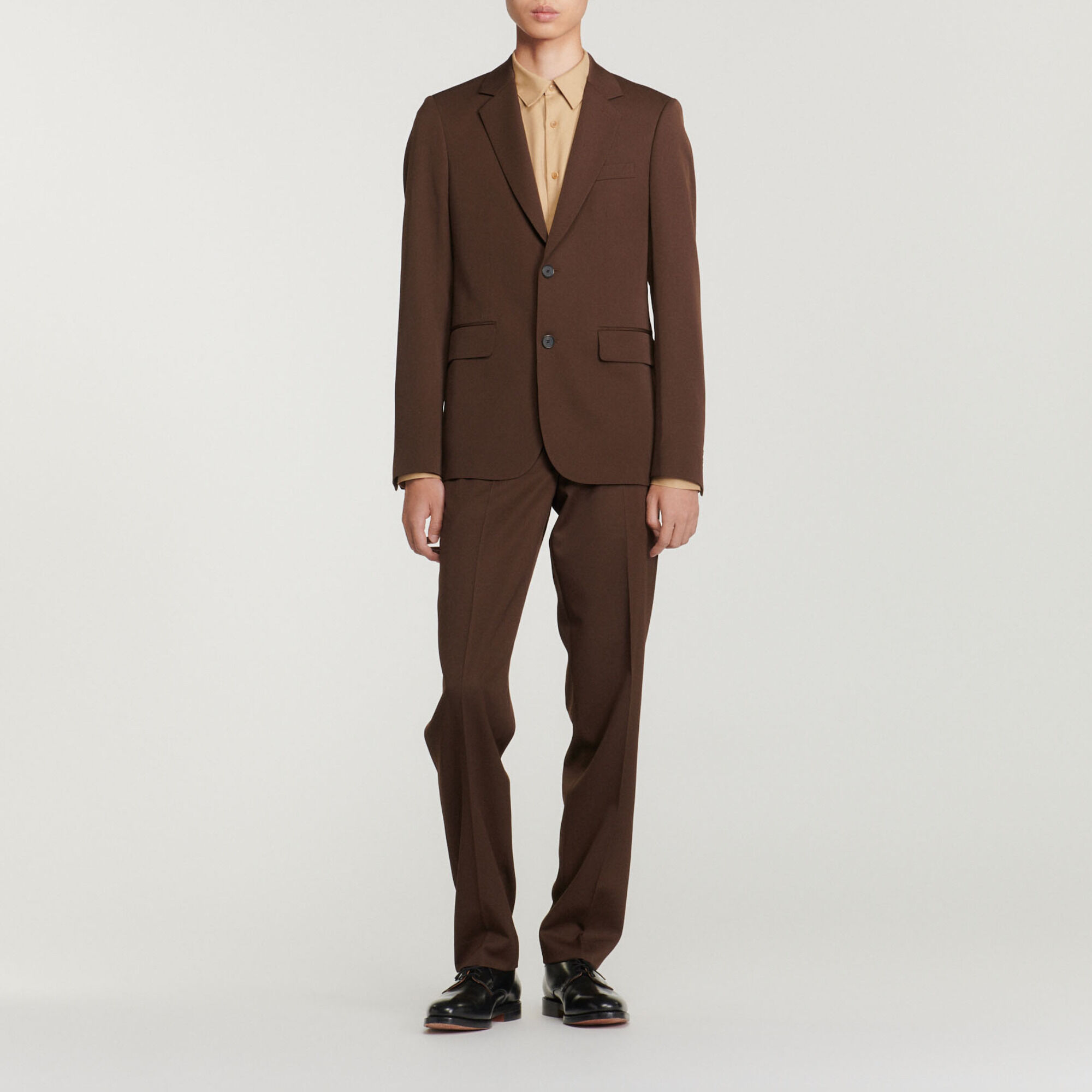 Veste de costume en laine vierge