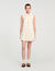 Robe courte en dentelle 