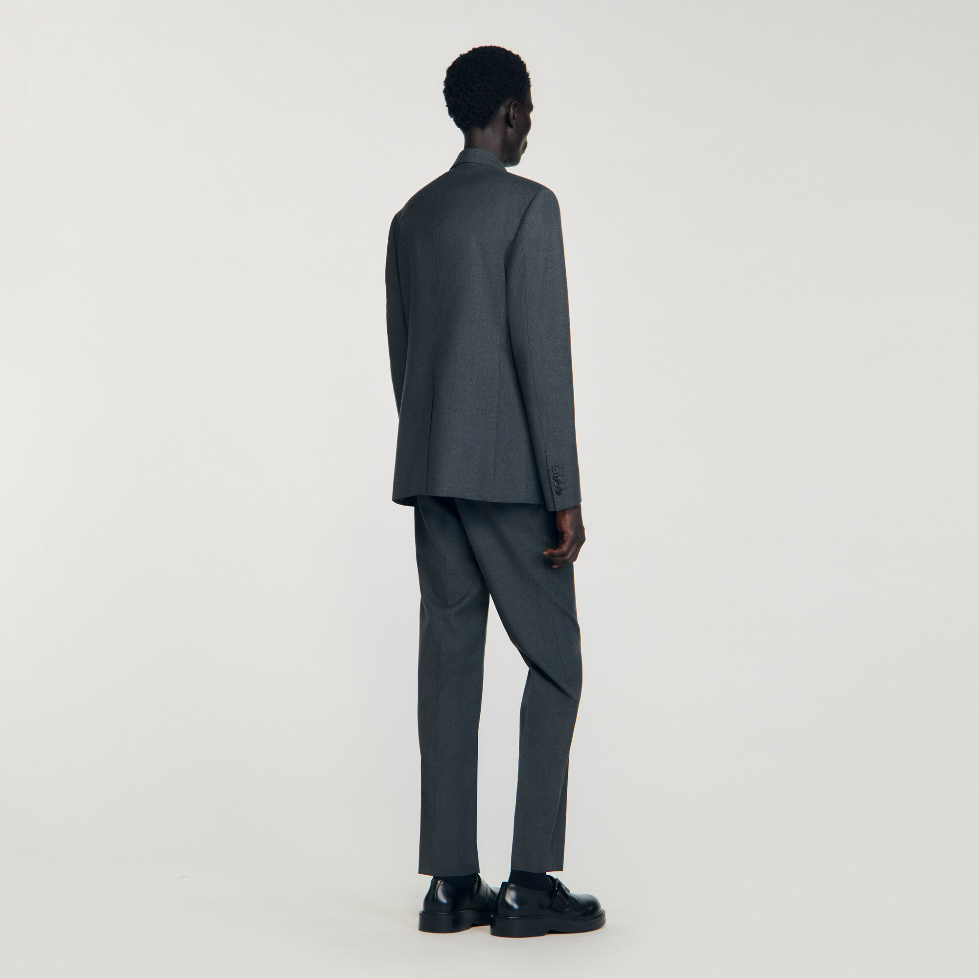 Veste de costume croisée